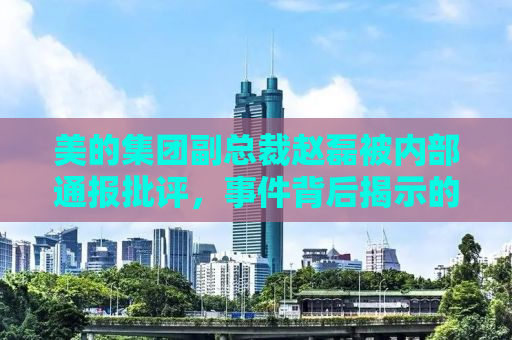 美的集团副总裁赵磊被内部通报批评，事件背后揭示的企业管理与领导力挑战