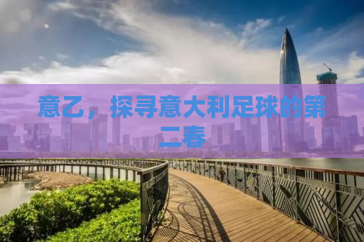 意乙，探寻意大利足球的第二春