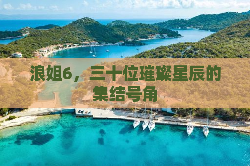 浪姐6，三十位璀璨星辰的集结号角