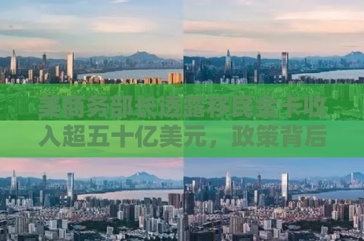 美商务部长透露移民金卡收入超五十亿美元，政策背后的经济逻辑深度解析