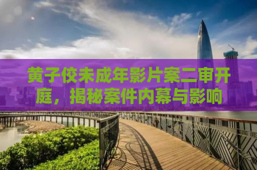 黄子佼未成年影片案二审开庭，揭秘案件内幕与影响
