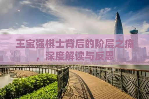 王宝强棋士背后的阶层之痛，深度解读与反思