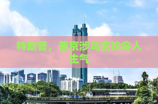 特朗普，普京涉乌言论令人生气