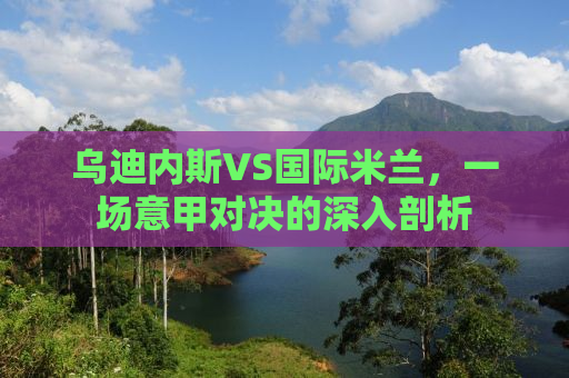 乌迪内斯VS国际米兰，一场意甲对决的深入剖析