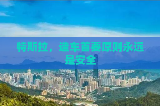 特斯拉，造车首要原则永远是安全