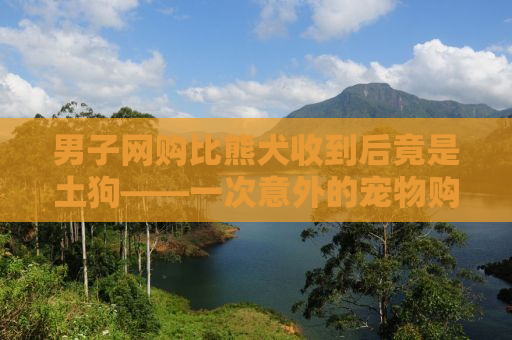 男子网购比熊犬收到后竟是土狗——一次意外的宠物购物经历