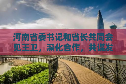 河南省委书记和省长共同会见王卫，深化合作，共谋发展