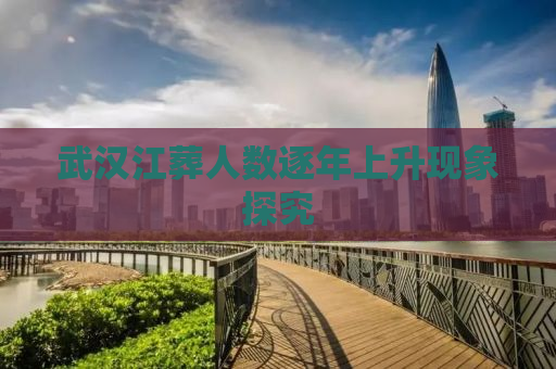 武汉江葬人数逐年上升现象探究