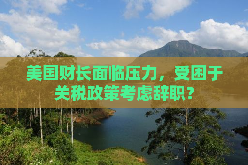 美国财长面临压力，受困于关税政策考虑辞职？