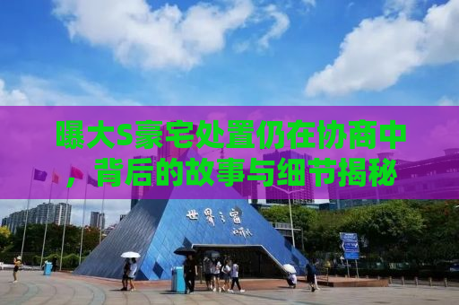 曝大S豪宅处置仍在协商中，背后的故事与细节揭秘