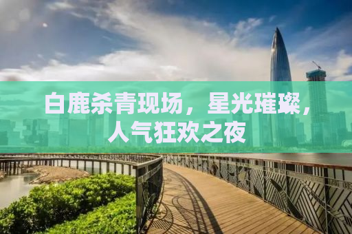 白鹿杀青现场，星光璀璨，人气狂欢之夜