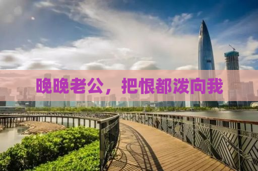 晚晚老公，把恨都泼向我