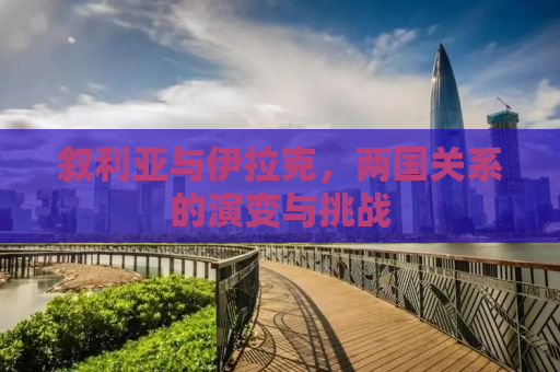 叙利亚与伊拉克，两国关系的演变与挑战