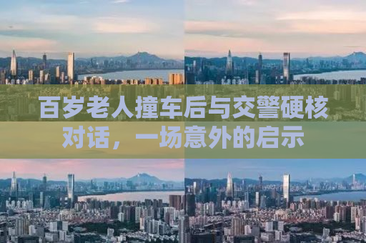 百岁老人撞车后与交警硬核对话，一场意外的启示
