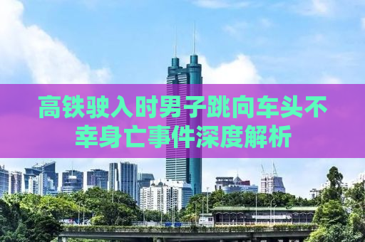 高铁驶入时男子跳向车头不幸身亡事件深度解析
