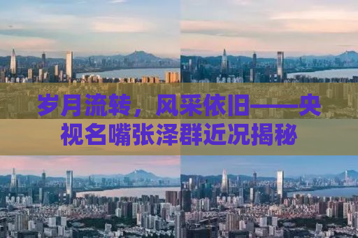 岁月流转，风采依旧——央视名嘴张泽群近况揭秘