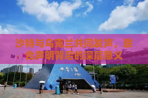 沙特与乌克兰共同发声，联合声明背后的深层意义