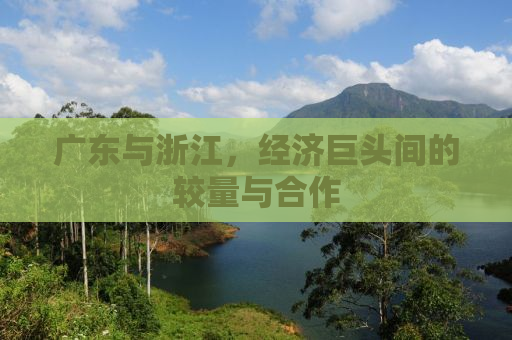 广东与浙江，经济巨头间的较量与合作