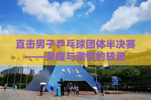 直击男子乒乓球团体半决赛——荣耀与激情的较量
