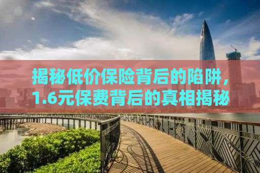 揭秘低价保险背后的陷阱，1.6元保费背后的真相揭秘